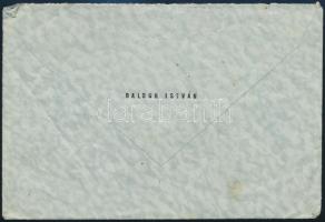 1929 Levél Fiuméből Budapestre 60f portóval