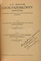 A IV. magyar gyógyszerkönyv ismertetése gyakorló orvosok és gyógyszerészek számára. I. rész: Vámossy...