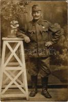 Osztrák-magyar katona / WWI K.u.k. military, soldier. photo (Rb)