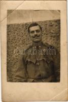 1917 Osztrák-magyar katona / WWI K.u.k. Hungarian military, soldier. photo (EB)