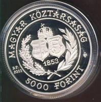 2003. 5000Ft Ag "Budapesti Filharmoniai Társaság" T:PP Csak 4000db! Díszdobozban, tanúsítv...