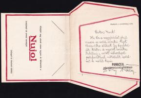 Nujol székrekedés ellen reklámlap