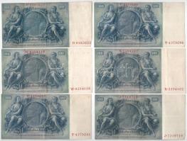 Német Harmadik Birodalom 1935. 100M (6x) T:III 
German Third Reich 1935. 100 Mark (6x) C:F