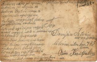 1913 Szabadka, Subotica; Osztrák-magyar katonák csoportképe / WWI K.u.k. Hungarian military, soldier...