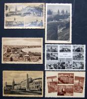 114 db háború előtti magyar városképes lap benne Felvidék, Erdély, Délvidék is