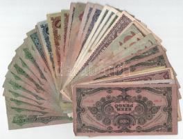 35db vegyes pengő bankjegy T:III,III- közte szép papír