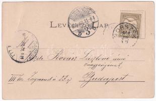 1906 Borszék, Borsec; Medve barlang. Bogdánffy István kiadása / cave (EB)