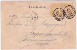 1900 Málnásfürdő, Malnas Bai; Herkulesz fürdő. Adler A. Brassó, Tusnád / spa (EK)