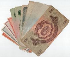 11db vegyes Vörös Hadsereg pengő, adópengő bankjegy T:III,III-