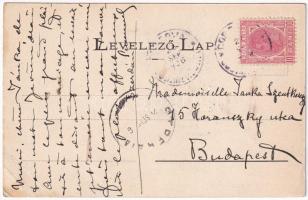 1906 Vajdahunyad, Hunedoara; vár. Adler fényirda / cetatea / castle (EB)