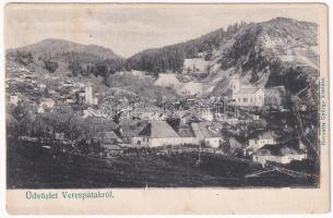 1906 Verespatak, Goldbach, Rosia Montana; Bocanits György kiadása, Deutsch fényképész fölvétele (EK)