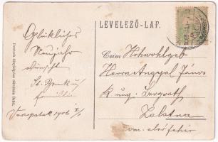 1906 Verespatak, Goldbach, Rosia Montana; Bocanits György kiadása, Deutsch fényképész fölvétele (EK)