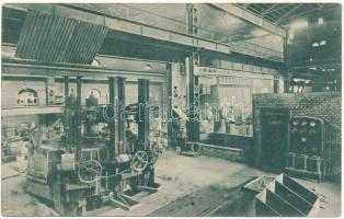 Resica, Resita; vasgyár belső / Cuptor electric / Elektro-Ofen. Otto Schwarz Nr. 6. 1927. / iron works, factory, interior (EK)