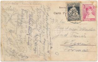 1928 Resica, Resita; Gőzmozdony gyár belső / Lokomotivfabrik. Otto Schwarz Nr. 9. 1927. / Fabrica de...