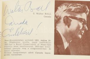 1961 Liszt-Bartók emlékév, Nemzetközi Liszt-Bartók zongoraverseny. Bp., Zeneműkiadó Vállalat-ny., 76...