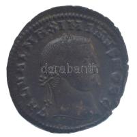 Római Birodalom / Cyzicus / II. Maximinus 308-309. AE Follis bronz (5,42g) T:2,2- Roman Empire / Cyzicus / Maximinus II 308-309. AE Follis bronze GAL VAL MAXIMINVS NOB C / GENIO CA-ESARIS - alfa - MKV (5,42g) C:XF,VF