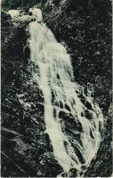 Erdélyi-Kárpátok, Siebenbürgische Karpathen; Oberschebescher Wasserfall. Nr. 302. Jos. Drotleff 1917 / Felsősebesi vízesés / waterfall (EK)
