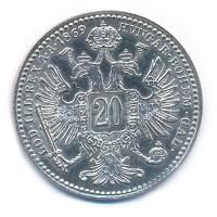 Ausztria 1869. 20kr Ag "Ferenc József" T:1- Austria 1869. 20 Kreuzer Ag "Franz Joseph...
