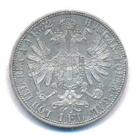 Ausztria 1882. 1Fl Ag "Ferenc József" T:2,2- Austria 1882. 1 Florin Ag "Franz Joseph&...