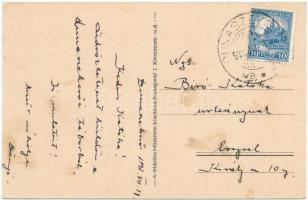 1931 A tél árvái. Cserkész síelés közben, téli sport. Márton műterem kiadásai 8. / Hungarian scout a...