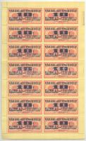 1975. Vásárlási engedély - 10T Gázolaj vagy Tüzelőolaj (14x) bélyeg, teljes ív T:II
