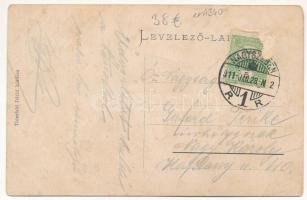 1911 Fogarasi-havasok (Fogarasi Kárpátok), Fogarascher Karpathen, Muntii Fagarasului; menház. Thierf...