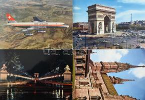 Régebbi afrikai utazási prospektusok, könyv, képeslapok, bőröndcímke (Etiópia, Kongó, Kenya, stb.), ...