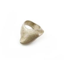 Ezüst(Ag) gyűrű, jelzett, méret: 57, nettó: 14,7 g