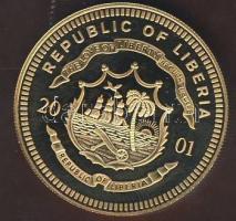 Libéria 2001. 10$ "ECU-Hollandia" bicolor T:PP