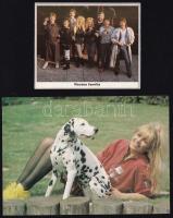 1987 Csepregi Éva (1953-) énekesnő autográf levele koncertekkel, fellépésekkel, kereskedelmi forgalo...