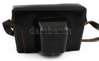 Certo KN 35 fényképezőgép, Kosmar 2,8/45 mm objektívvel, eredeti tokjában / Vintage DDR camera, in o...