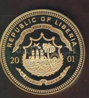 Libéria 2001. 10$ "ECU-Németország" bicolor T:PP