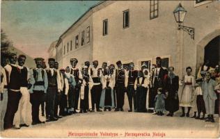 1914 Brcko (?), Herzegovinische Volkstype / Herzegovacka Nosnja / folklore (EK)
