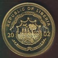 Libéria 2002. 10$ "ECU-Olaszország" bicolor T:PP