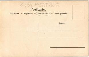 Gyulafehérvár, Karlsburg, Alba Iulia (?); Tiszti pavilon / Officers' pavilion (fa)