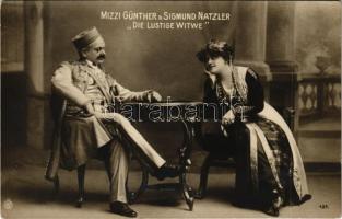 Mizzi Günther & Sigmund Natzler Die lustige Witwe