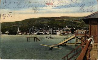 1914 Szelce, Selce-Vinodol; strand / beach (EB)