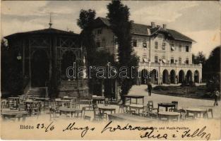 1904 Ilidza, Ilidze bei Sarajevo; Hotel Austria und Musik-Pavillon / hotel, music pavilion, spa (EK)
