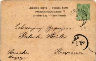 1901 Mostar, Karadzibeg-Moschee / mosque (EM)