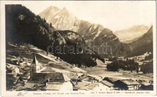 1906 Canazei (Südtirol), Val di Fassa mit Vernel und Contrin