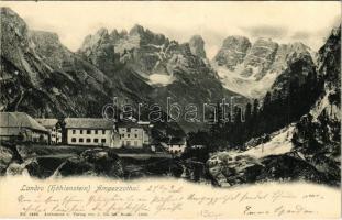 1899 (Vorläufer) Landro, Höhlenstein (Südtirol); Ampezzotal (EK)