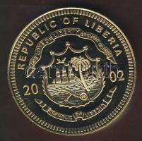 Libéria 2002. 10$ "ECU-Finnország" bicolor T:PP