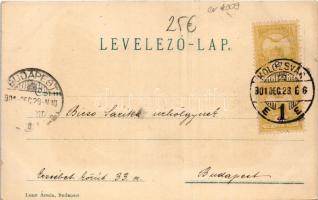 1901 Tusnádfürdő, Baile Tusnad; Szent Anna-tó (Csík vármegye). Erdélyi Kárpát Egyesület kiadása / La...