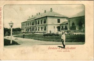 1900 Félixfürdő, Baile Felix; Viktor szálloda. Láng József kiadása / hotel, spa (EK)