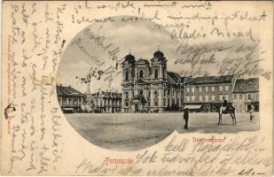 1911 Temesvár, Timisoara; Dómtemplom. Polatsek kiadása / cathedral (kis szakadás / small tear)