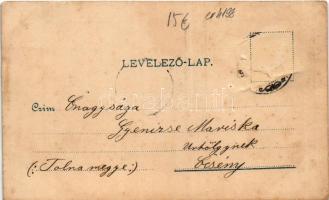 1900 Arad, Thököly tér. Lengyel L. műintézete kiadása / square (Rb)