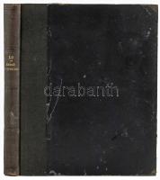 A ló és annak tenyésztése. Kézzel írt, sokszorosított jegyzet cca 1900. 378p. Korabeli félvászon köt...