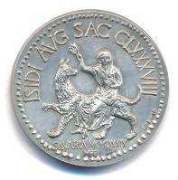 Lessenyei Márta (1930-) 1989. "Commodus - MÉE - Savaria" 
kétoldalas Ag emlékérem (19,86g...