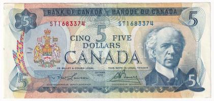 Kanada 1972. 5$ ST 1683374 T:III Canada 1972. 5 Dollars ST 1683374 C:F Krause 87