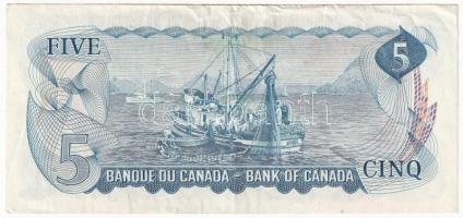 Kanada 1972. 5$ "ST 1683374" T:III Canada 1972. 5 Dollars "ST 1683374" C:F Kraus...